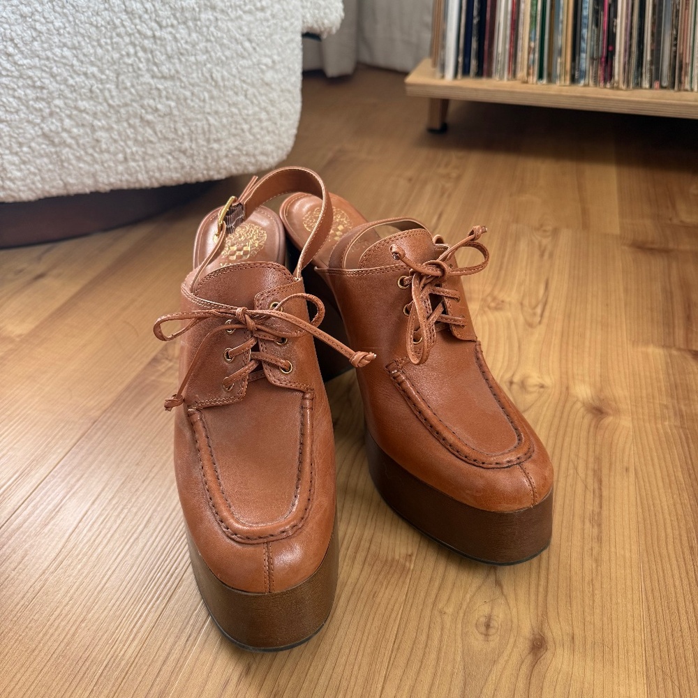 Vince Camuto Platform Loafers